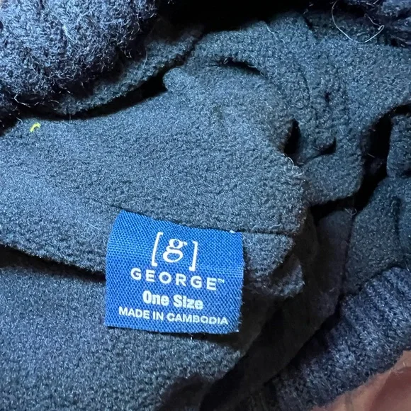 Winter Beanie Hat Lot Nike Black, ASOS, Save Lands, George & Diehard - Picture 7 of 9